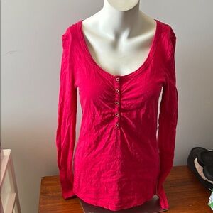 The North Face Women's Fuchsia Long Sleeve Top